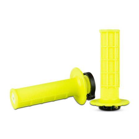 Puños de Bloqueo ODI Half Waffle Amarillo