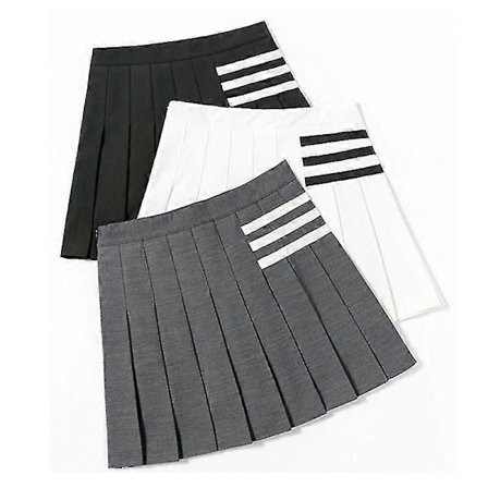 2023 Sommar Golfkläder Dam Vår Damshorts Kjol Lager Plisserad Kjol Casual Utomhus Sport Golfkläder Svart