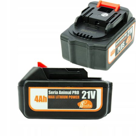 Akkupaketti 4Ah 21V – Suuri Kapasiteetti | MAX Lithium Power | Yhteensopiva Makita BDF451, BHP451, Rosfix Animal PRO kanssa
