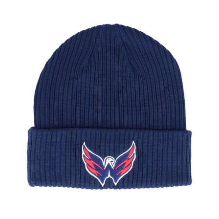 Fanatics - NHL Blau cuff Mütze - Washington Capitals Core Knit Athletic Navy Cuff @ Hatstore