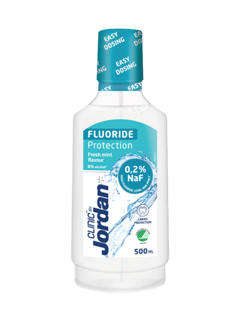 Jordan Fluoride Protection Fluorskyll, Fresh mint, 500 ml