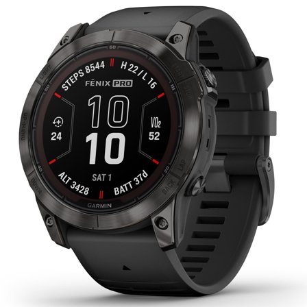 Garmin fenix 7X Pro Sapphire Solar DLC Carbon Gray