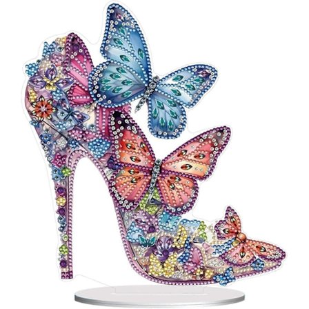 DIY Diamantborddekoration Specialformad Kristalldiamantmålning Borddekorationer Ensidig Diamant