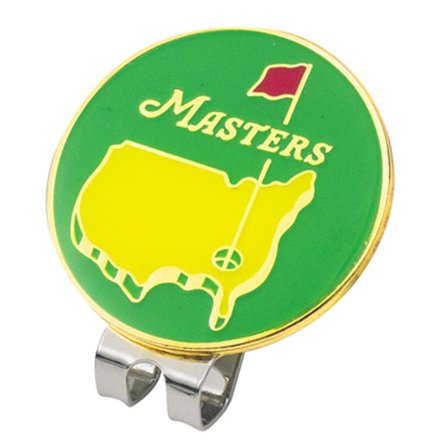 Golfbold Marker Hat Clip 1,18 Tommer Ball Marker Golf Gave Assorteret Mønster Zink-legering Jern Hat Clip Kits med Golf Marker