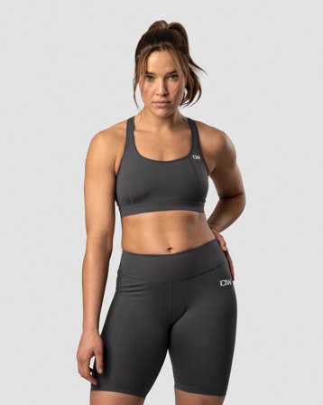 ICANIWILL - Classic Sports Bra Anthracite - Urheiluliivit - Naiset - Treenivaatteet ICIW:ltä