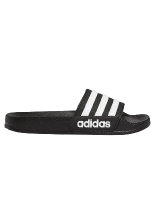 Adidas Originals Adilette Badtofflor Tofflor Unisex Svart 33