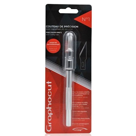 Kniv N°1 GRAPHOCUT halkfri + säkerhetslock