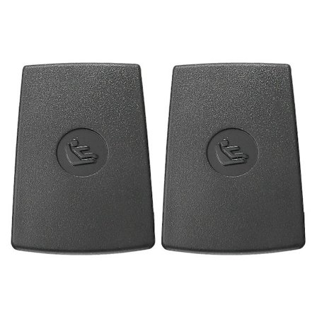 2X för - F20 F30 F31 E84 E87 3-serie Bakre Barnsäte Ankare ISOFIX-skydd 52207319686