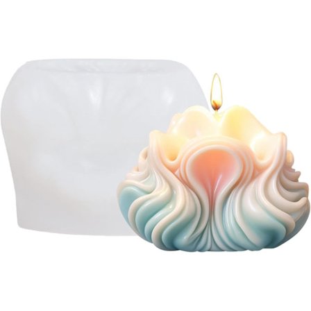 Skjell Lysformer Silikon Sjøskjell Håndlaget Såpe Aromaterapi Lys Konkylie Resin Støpeformer Sommer Sjøtema DIY Håndverk Hjemmedekorasjon