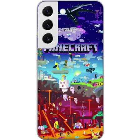 Yhteensopiva Puhelinkuori Samsung Galaxy S22+ 5G Minecraft