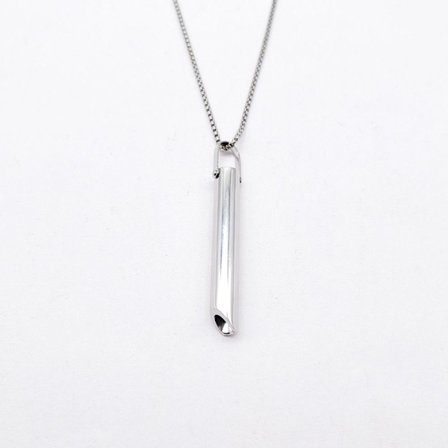 Meditation Tuning Halskæde Yoga Åndedrætshalskæder SØLV