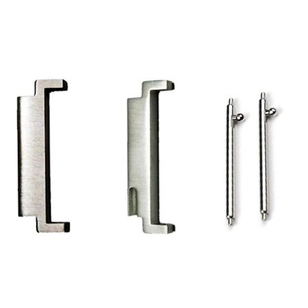 Universal Silver Watch Band Connector 20mm to 22mm Adapters