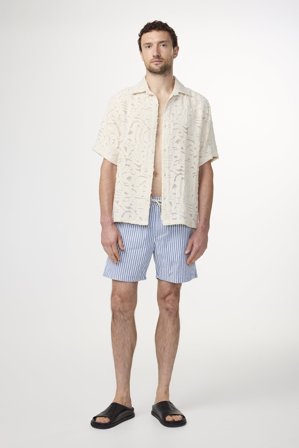 NN.07 Gregor 5246 Shorts Herre Flerfarvet Bomuldsblanding