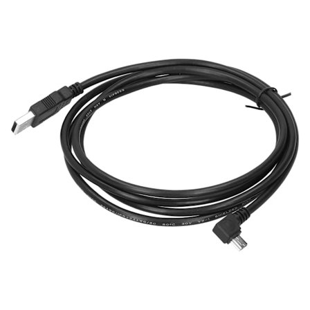 Vinklad datakabel 90 grader USB2.0 hane till Mini USB hane hårddisk datortillbehör