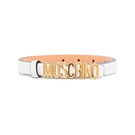 Moschino, Belt Biały, Kobieta, Rozmiar: S
