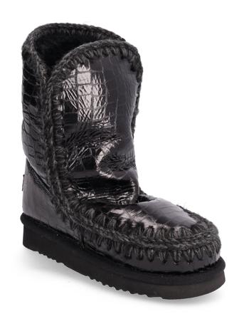 Eskimo 24 Shoes Wintershoes Tall Winter Boots Svart MOU