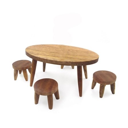 Dockhus Set Miniatyrmöbler 5 5