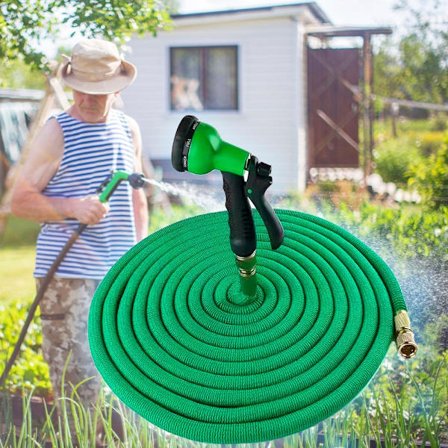 Flex Trädgårdsslang/vattenslang 15,0 meter - 22,5 meter - 30,0 meter