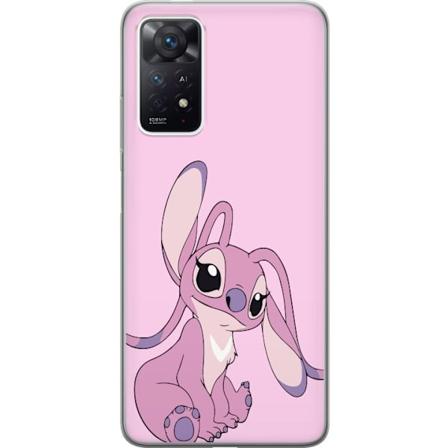 Xiaomi Redmi Note 11 Pro Gennemsigtig cover Stitch lyserød