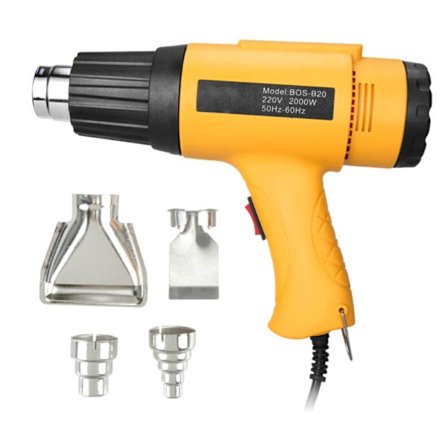 Varmluftpistol Varmepistol Dobbelt temperatur