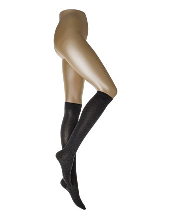 Vogue Merino Wool Knee Black Vogue