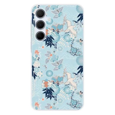 Silicone fodral - Kompatibel med Samsung Galaxy A35 5G - kimono-design