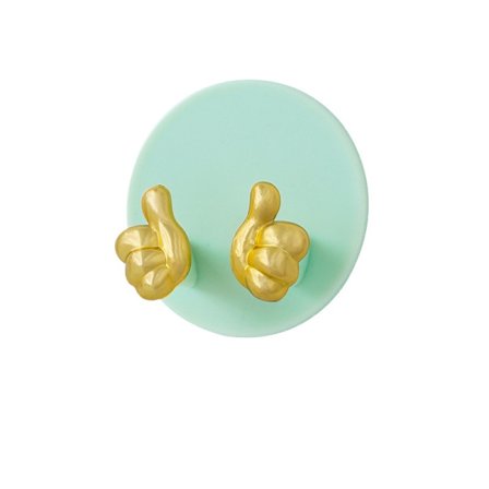 3 stk. tommelfingerkroge vægkroge selvklæbende til opbevaring af ledninger, hovedtelefoner, stik