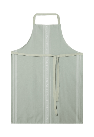Lexington Icons Cotton Jacquard Star Apron Förkläden Grön ONESIZE