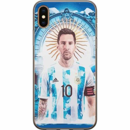 Apple Iphone X Genomskinligt Skal Messi