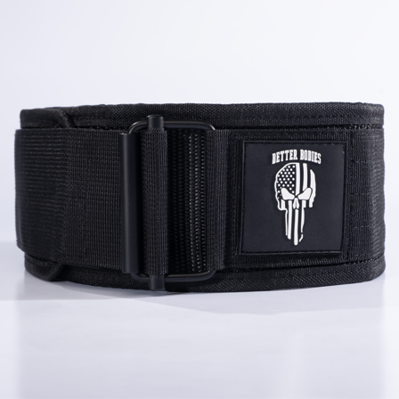 Better Bodies Gear Treningsbelte Svart Hvit