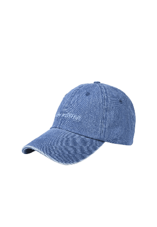 Carin Wester Stentvättad denimkeps BRITNEY Mössor & hattar Blå ONESIZE
