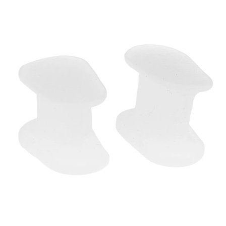 1 stk eller 1 par silikon tåspreder separator Hallux Valgus korreksjon tommelfinger korreksjon rettetang fotpleieverktøy