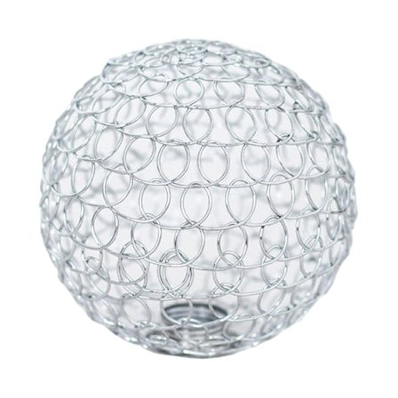 Klassisk globformad lampskärm i taklampa, ihålig ljuskrona, hängande lampa i metall för matsal, golvlampa, dropplampa (10 cm)