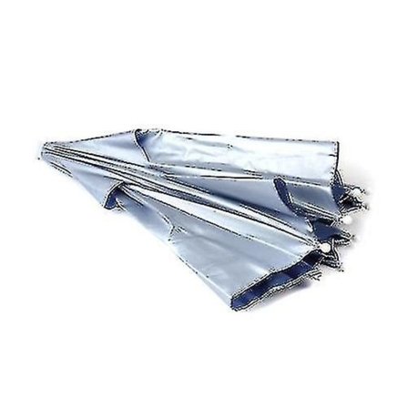 Hmwy-foldbar Udendørs Sports Golf Fiskeri Jagt Camping Sol Brolly Paraply Hat Cap Blå