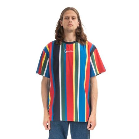 Karl Kani T-Shirts , Rood , Heren , Maat: L