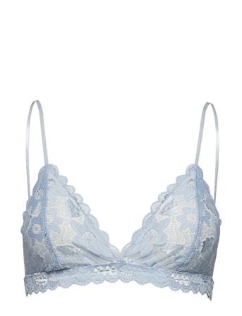 Marilyn Bra 6356 Lingerie Bras & Tops Soft Bras Triangle Bras Blå Samsøe Samsøe