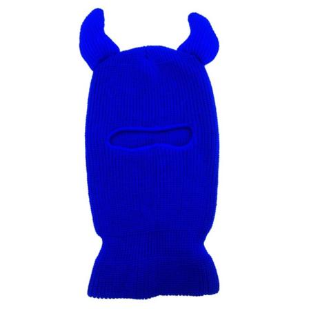 Full Face Hat Riding Mask BLÅ blue