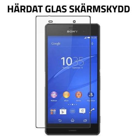 2-Pack Sony Xperia Z3 Härdat Glas Skärmskydd 0,3mm Transparent