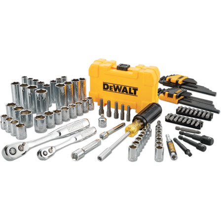 Dewalt DWMT73801-1 Hylsnyckelsats 108 delar, Handverktyg