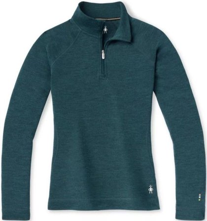 Smartwool W's Classic Thermal Merino 1/4 Zip Twilight Blue - Aluspaidat