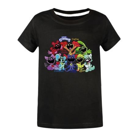 Playtime Kapitel 3 The Smiling Critters T-skjorte Gutter Jenter T-skjorte Tegneserie Anime T-skjorter Harajuku Topper T-skjorter Sommer Kortermet 