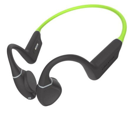 Creative Outlier Free Plus Bone Conductor Headphones, Green