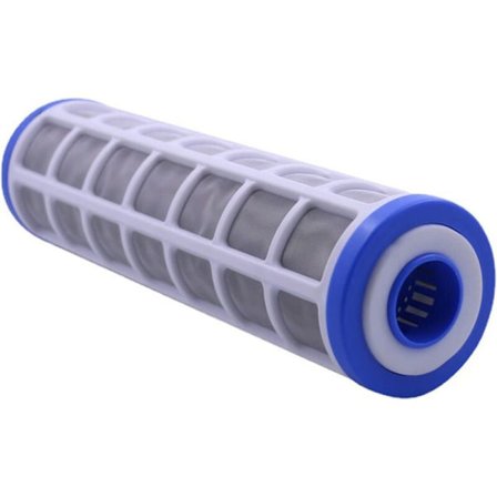 10 tum tvättbart vattenreningsfilter i rostfritt stål - 40 mikrons filterprecisionselement - Vattenrenaretillbehör