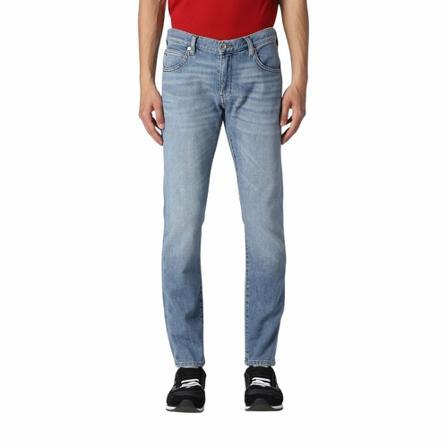 Emporio Armani Jeans , Blauw , Heren , Maat: W38