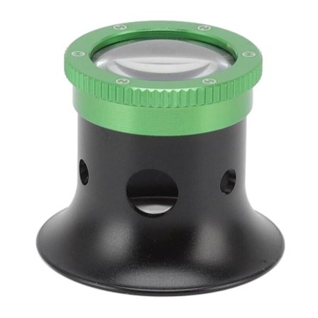 10x Juvelerøye Lupe, Bærbar Juveler Lupe for Urreparasjon Smykker, Lomme Smykker Lupe