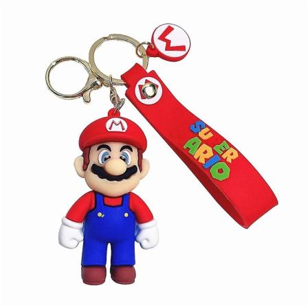 Super Mario Nyckelring Hänge Väska Charm Gamer Presenter För Kvinnor Män Pojkar Flickor B