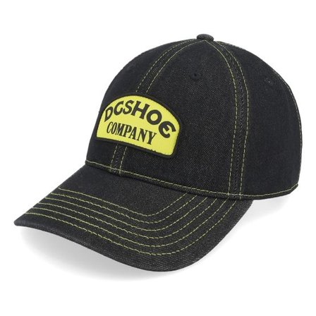 DC - Svart unconstructed Keps - Enduro Black Dad Cap @ Hatstore