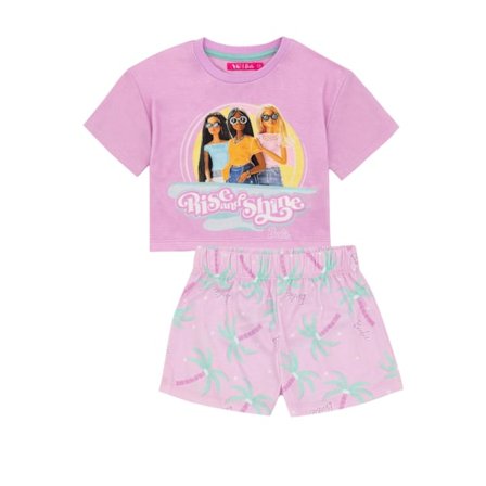 Barbie Girls Short Pyjama Set 5-6 år Rosa