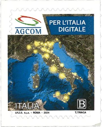 Italien - AGCOM - Postfrisk frimærke