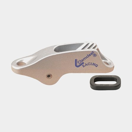Blokada szotów do lin trapezowych Clamcleat Racing CL253, 70 mm, pasuje do lin Ø4 - 8 mm - Jachtowa